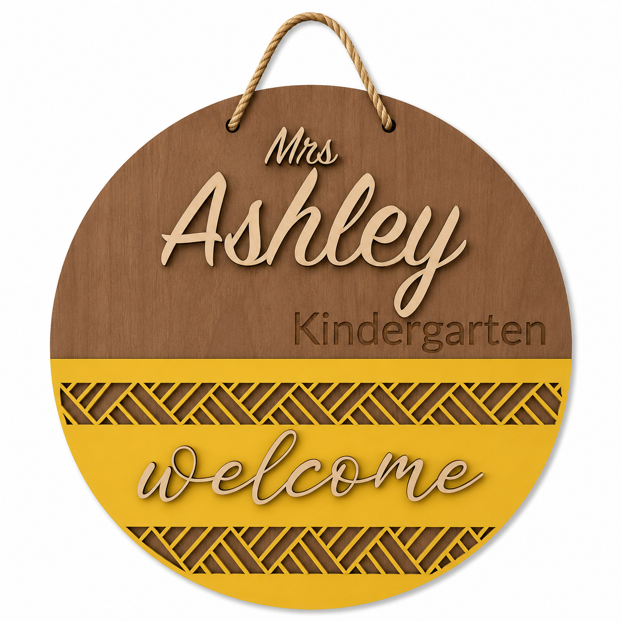 Custom Welcome Teacher Sign