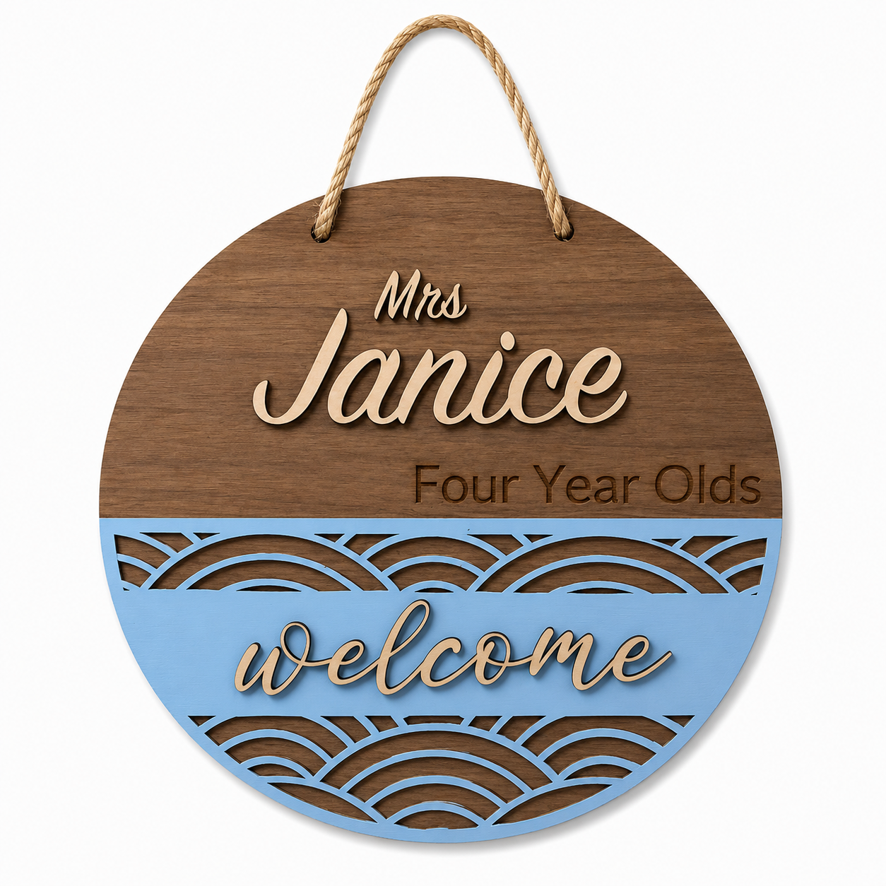 Custom Welcome Teacher Sign