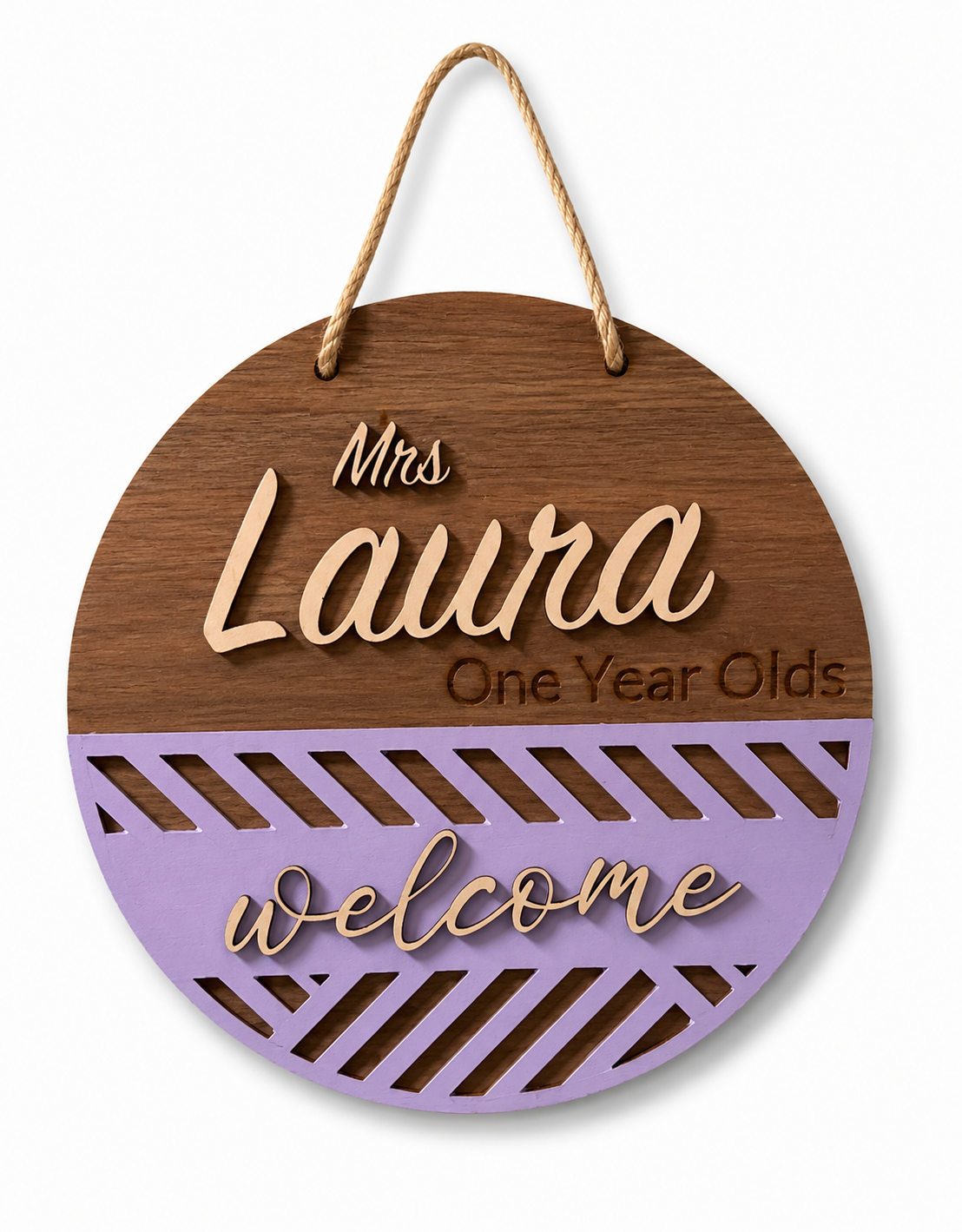 Custom Welcome Teacher Sign