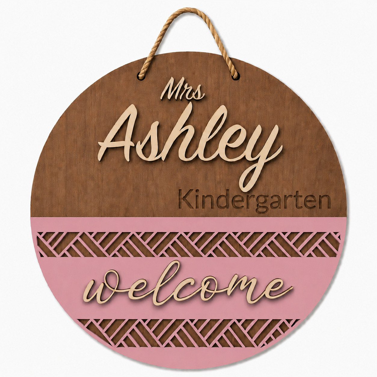 Custom Welcome Teacher Sign