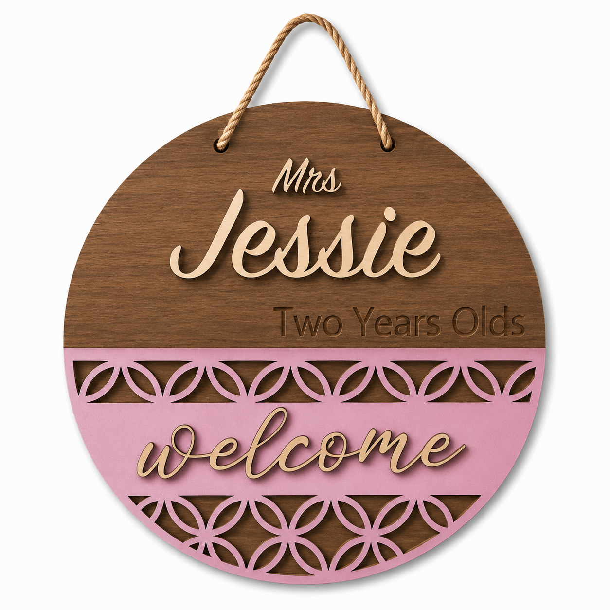 Custom Welcome Teacher Sign