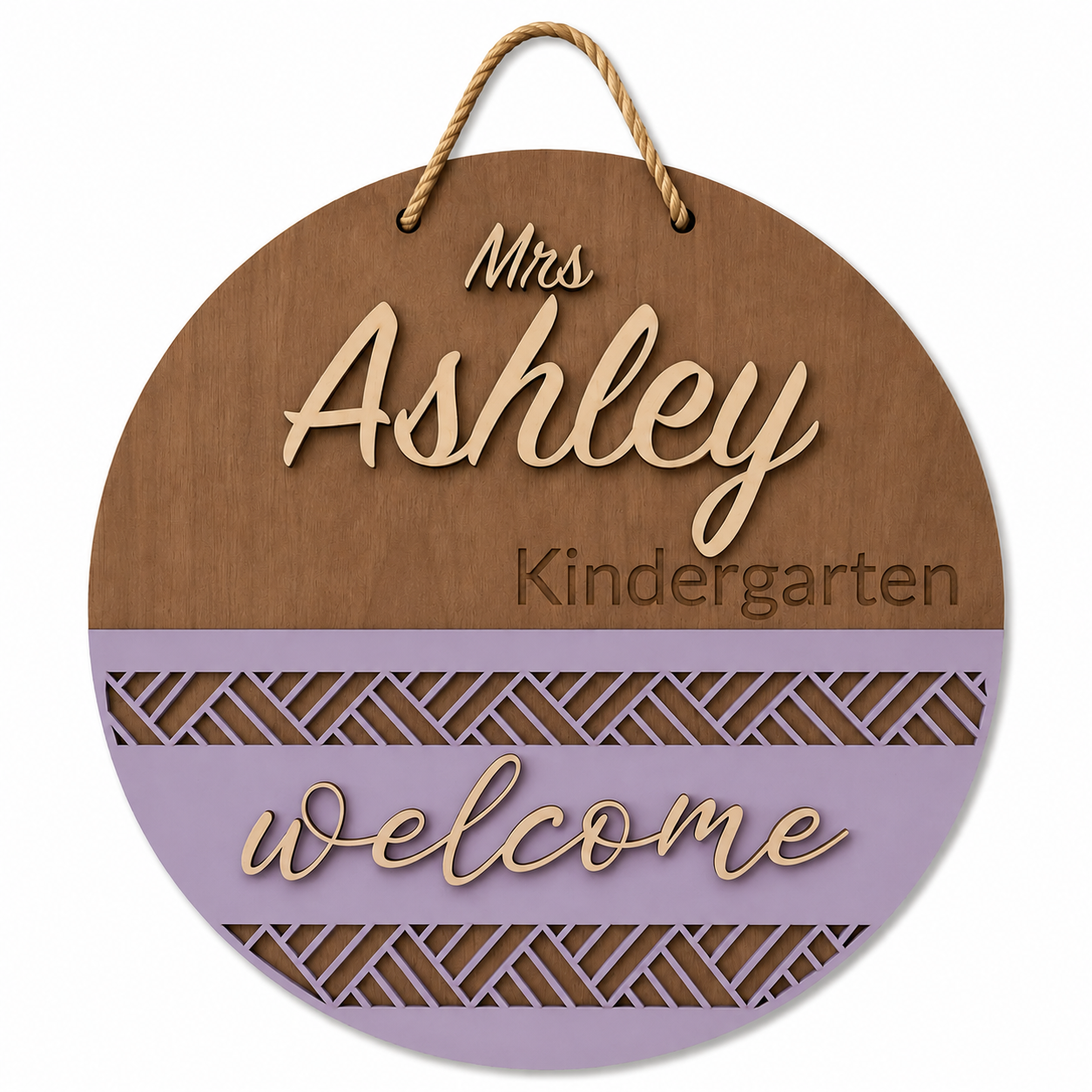 Custom Welcome Teacher Sign