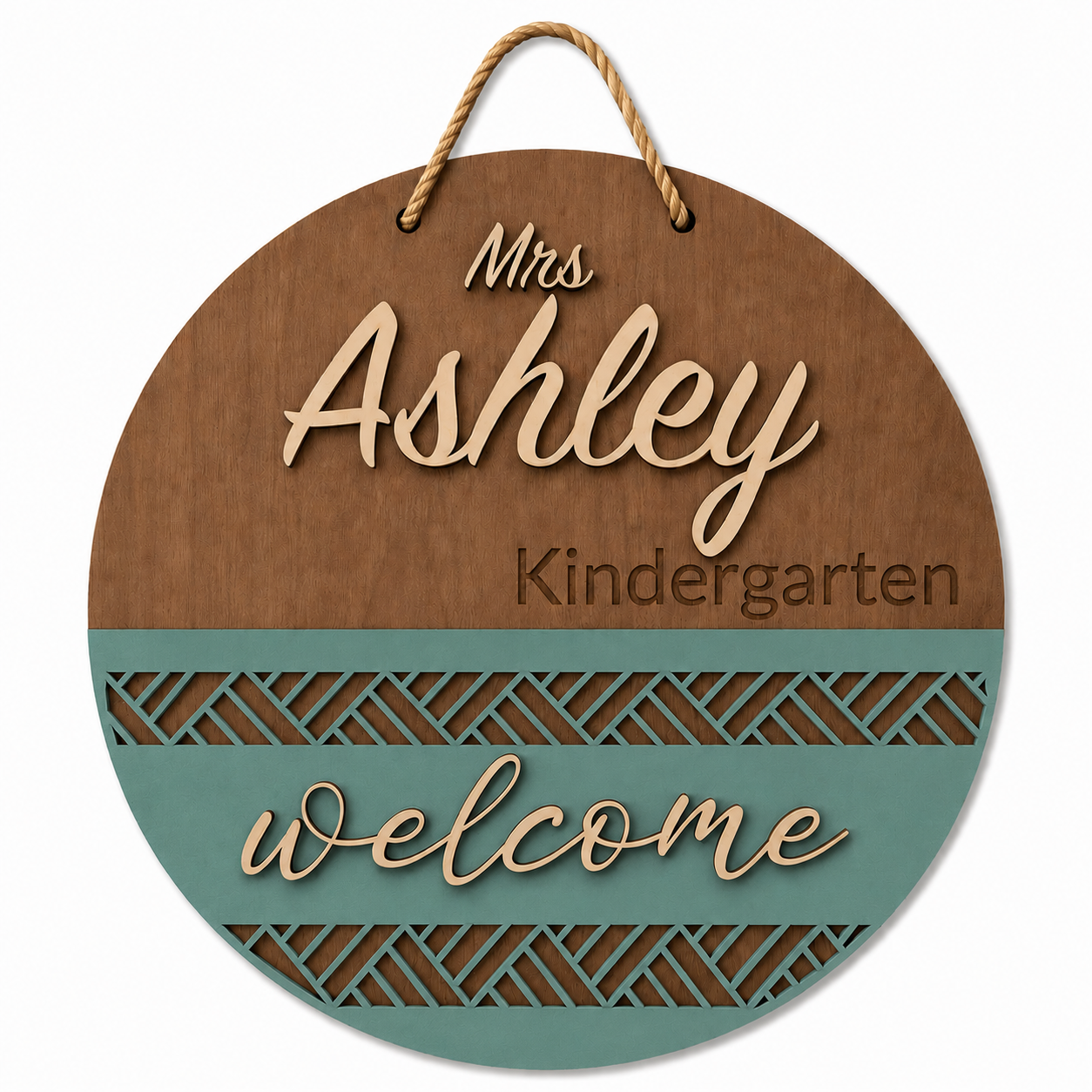 Custom Welcome Teacher Sign