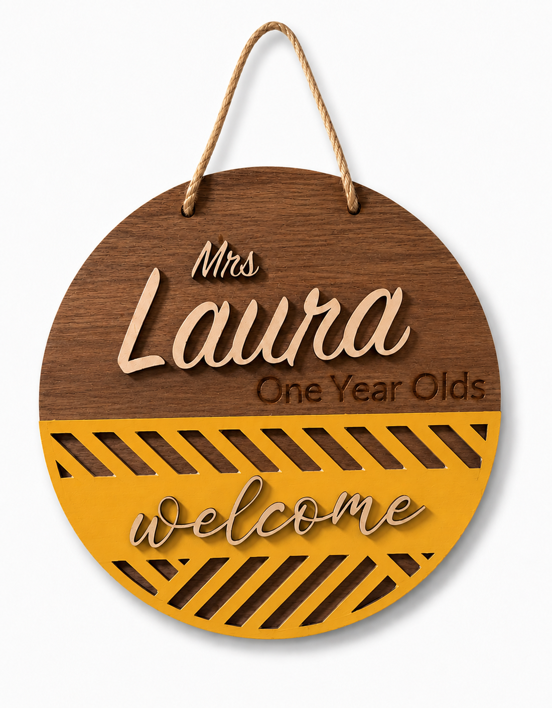 Custom Welcome Teacher Sign